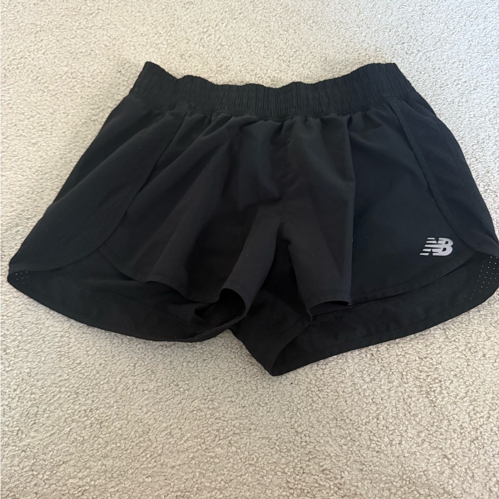 New Balance Women's Athletic Shorts in Black